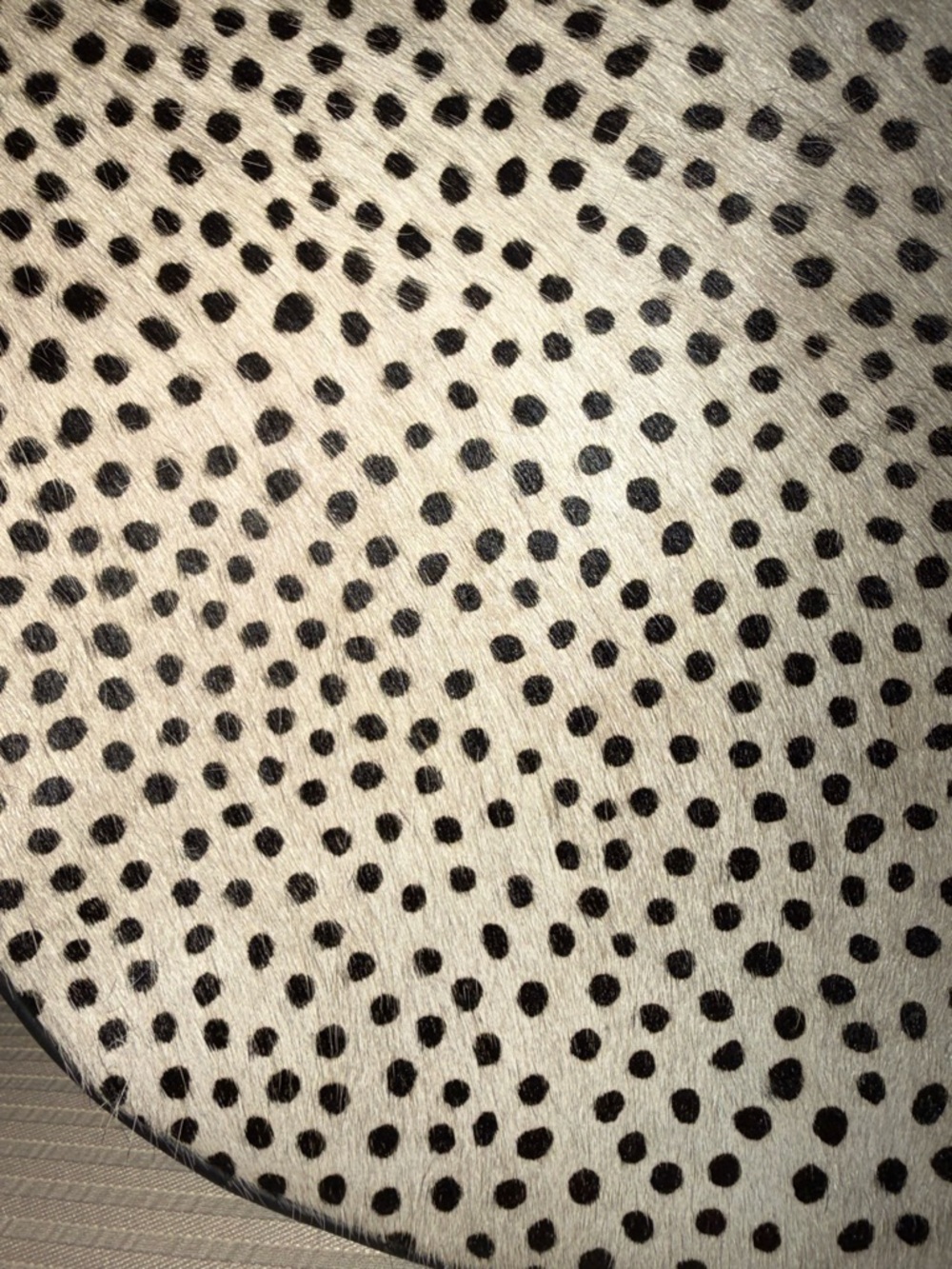 LK Bennett Black and White Speckled Shoulder Hobo Bag - Picture 3 of 8